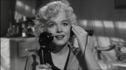 Marilyn Monroe in Some Like it Hot.