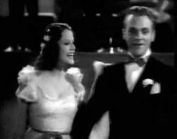 Evelyn Daw and James Cagney in Something to Sing About.