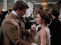 Christopher Reeve and Jane Seymour in Somewhere in Time.