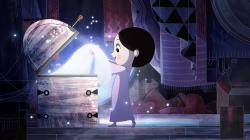 Saoirse finds her coat in Song of the Sea.