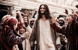 Diogo Morgado as Jesus in Son of God Diogo Morgado as Jesus in Son of God
