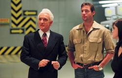 Ben Kingsley and Edward Burns in A Sound of Thunder. Ben Kingsley and Edward Burns in A Sound of Thunder.
