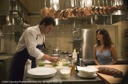 Adam Sandler and Paz Vega in Spanglish. Adam Sandler and Paz Vega in Spanglish.