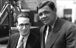 Harold Lloyd and Babe Ruth in Speedy.