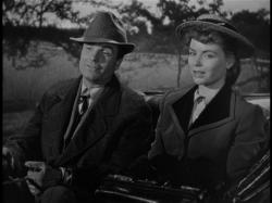 Kent Smith and Dorothy McGuire in Spiral Staircase.