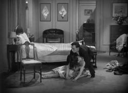 Dorothy Sebastian and Buster Keaton in Spite Marriage. Dorothy Sebastian and Buster Keaton in Spite Marriage.