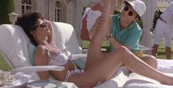 Catherine Zeta-Jones and Rick Moranis in Splitting Heirs. Catherine Zeta-Jones and Rick Moranis in Splitting Heirs.