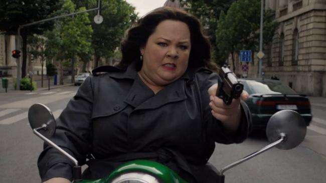 Melissa McCarthy in Spy.