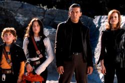 Daryl Sabara, Alexa Vega, Antonio Banderas and Carla Gugino in Spy Kids 2: Island of Lost Dreams. Daryl Sabara, Alexa Vega, Antonio Banderas and Carla Gugino in Spy Kids 2: Island of Lost Dreams.