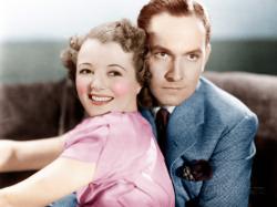 Janet Gaynor and Frederic March in A Star is Born