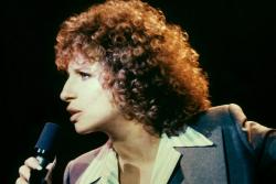 Barbra Streisand in A Star is Born.