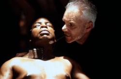 LeVar Burton and Malcolm McDowell in Star Trek VII: Generations. LeVar Burton and Malcolm McDowell in Star Trek VII: Generations.