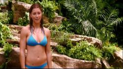 Jessica Biel wears a bikini in Stealth. Jessica Biel wears a bikini in Stealth.