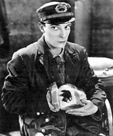 Buster Keaton in Steamboat Bill Jr.