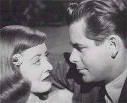 Bette Davis and Glenn Ford in A Stolen Life.