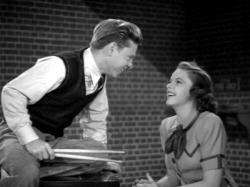 Mickey Rooney and Judy Garland in Strike Up the Band. Mickey Rooney and Judy Garland in Strike Up the Band.
