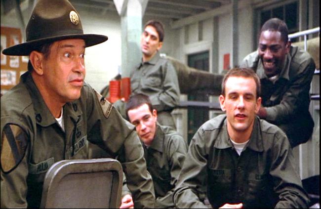 Warren Oates, Conrad Dunn and John Diehl in Stripes Warren Oates, Conrad Dunn and John Diehl in Stripes
