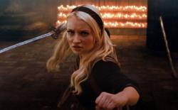 Emily Browning as Baby Doll in Sucker Punch. Emily Browning as Baby Doll in Sucker Punch.