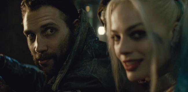 Jai Courtney and Margot Robbie in Suicide Squad