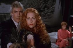 Peter Cook, Faye Dunaway, and Brenda Vaccaro in Supergirl. Peter Cook, Faye Dunaway, and Brenda Vaccaro in Supergirl.