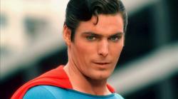 Christopher Reeve in Superman: The Movie.