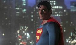 Christopher Reeve in Superman II.