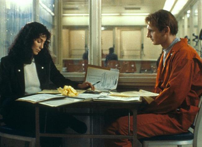 Cher and Liam Neeson in Suspect.