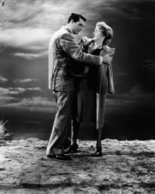 Cary Grant and Joan Fontaine in Suspicion Cary Grant and Joan Fontaine in Suspicion