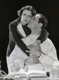 Irene Dunne and Ricardo Cortez in Symphony of Six Million. Irene Dunne and Ricardo Cortez in Symphony of Six Million.