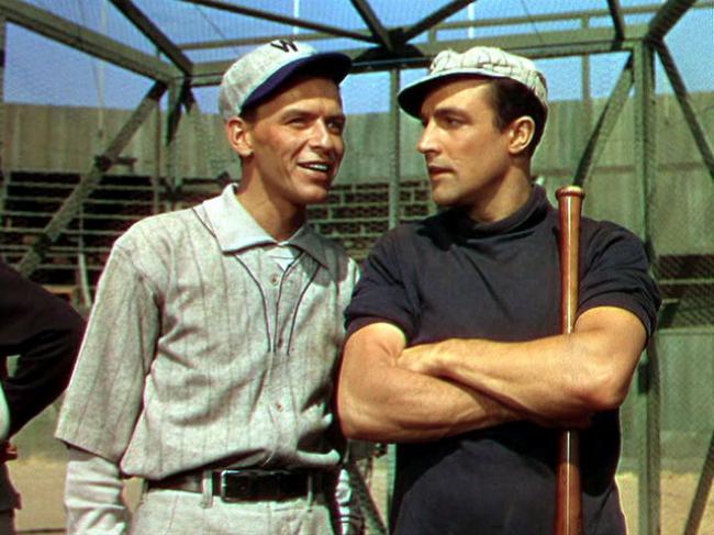 Frank Sinatra and Gene Kelly in Take Me Out to the Ball Game.