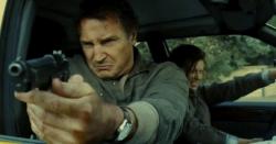 Liam Neeson and Maggie Grace in Taken 2.