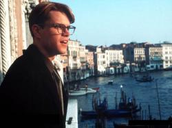 Matt Damon in The Talented Mr. Ripley.