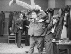 Roscoe Arbuckle in Tango Tangles. Roscoe Arbuckle in Tango Tangles.