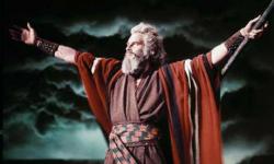 Charlton Heston in The Ten Commandments. Charlton Heston in The Ten Commandments.