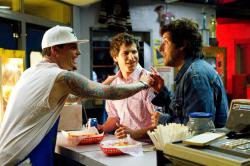 Vanilla Ice, Andy Samberg and Adam Sandler in That's My Boy