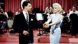 Donald O'Connor and Marilyn Monroe in There's No Business Like Show Business.