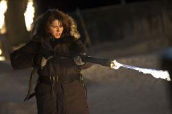 Mary Elizabeth Winstead in The Thing. Mary Elizabeth Winstead in The Thing.