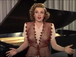 Judy Garland in Thousands Cheer. Judy Garland in Thousands Cheer.