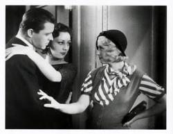 Lyle Talbot, Ann Dvorak and Joan Blondell in Three on a Match. Lyle Talbot, Ann Dvorak and Joan Blondell in Three on a Match.