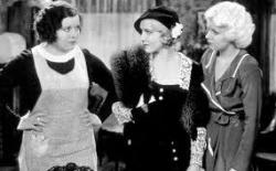 Marie Prevost, Mae Clarke and Jean Harlow in 3 Wise Girls.