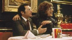 Sydney Pollack and Dustin Hoffman in Tootsie.