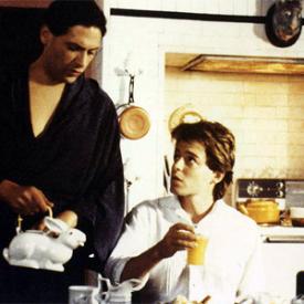 Harvey Fierstein and Matthew Broderick in Torch Song Trilogy. Just for fun see how many bunny items you can spot in the movie. Harvey Fierstein and Matthew Broderick in Torch Song Trilogy. Just for fun see how many bunny items you can spot in the movie.