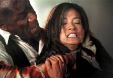 Ving Rhames and Kelly Hu fight to the death in The Tournament.