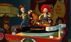 Woody discovers his famous past in Toy Story 2. Woody discovers his famous past in Toy Story 2.