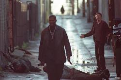 Denzel Washington and Ethan Hawke in Training Day. Denzel Washington and Ethan Hawke in Training Day.
