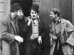 Charlie Chaplin in The Tramp