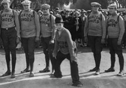 Harry Langdon ready to compete.