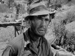 Humphrey Bogart in The Treasure of the Sierra Madre. Humphrey Bogart in The Treasure of the Sierra Madre.