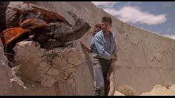 Fred Ward notices something weird in Tremors.