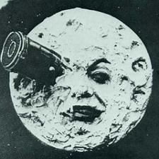 An iconic moon landing.